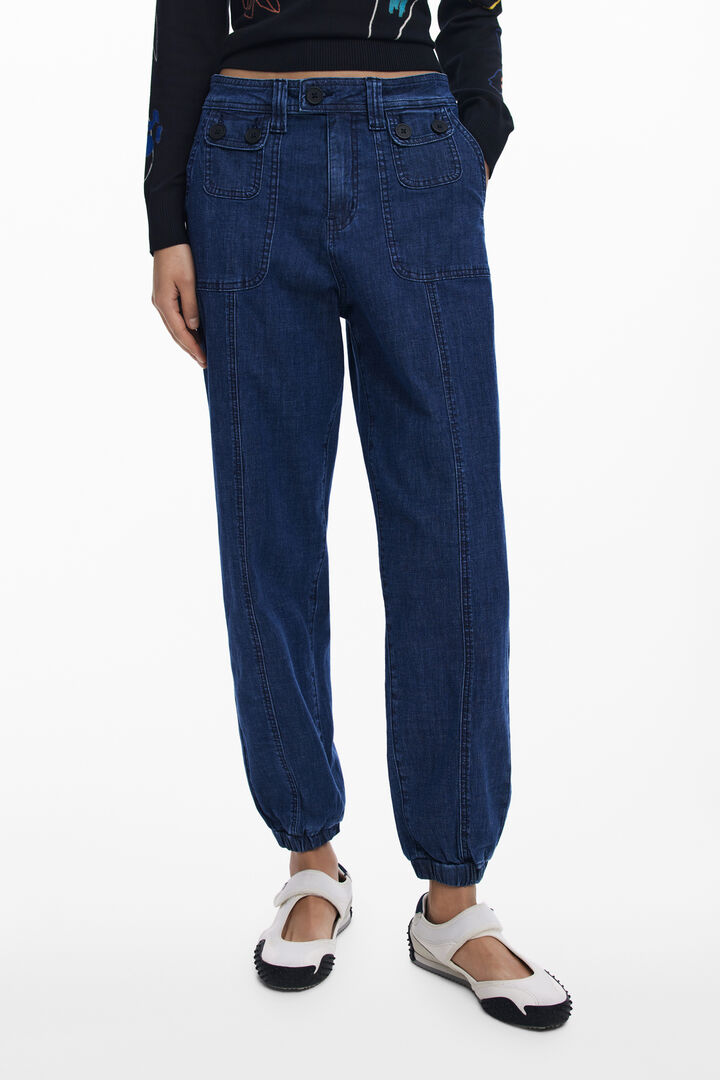 Vaquero jogger puños | Desigual