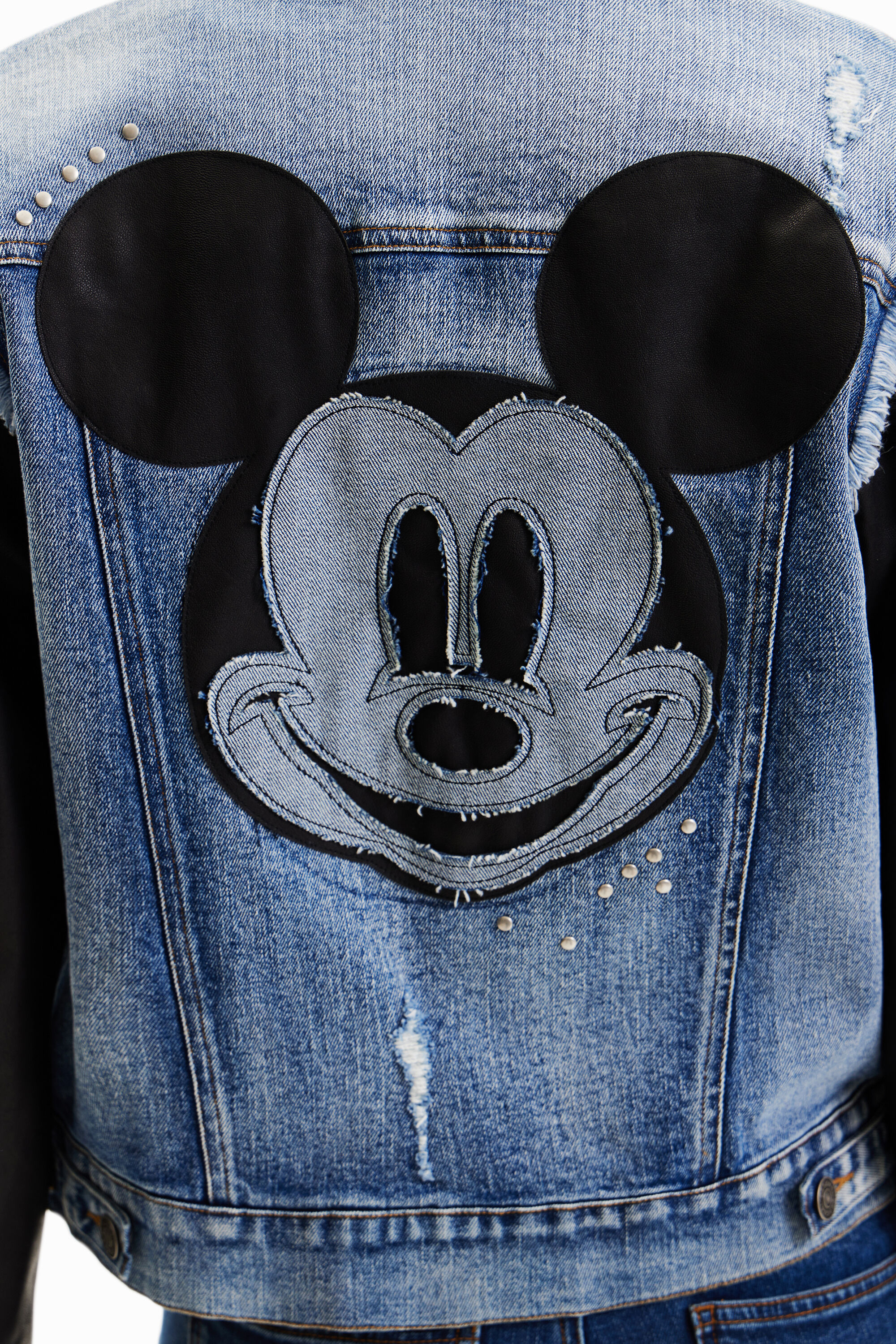 Desigual mickey mouse denim jacket top