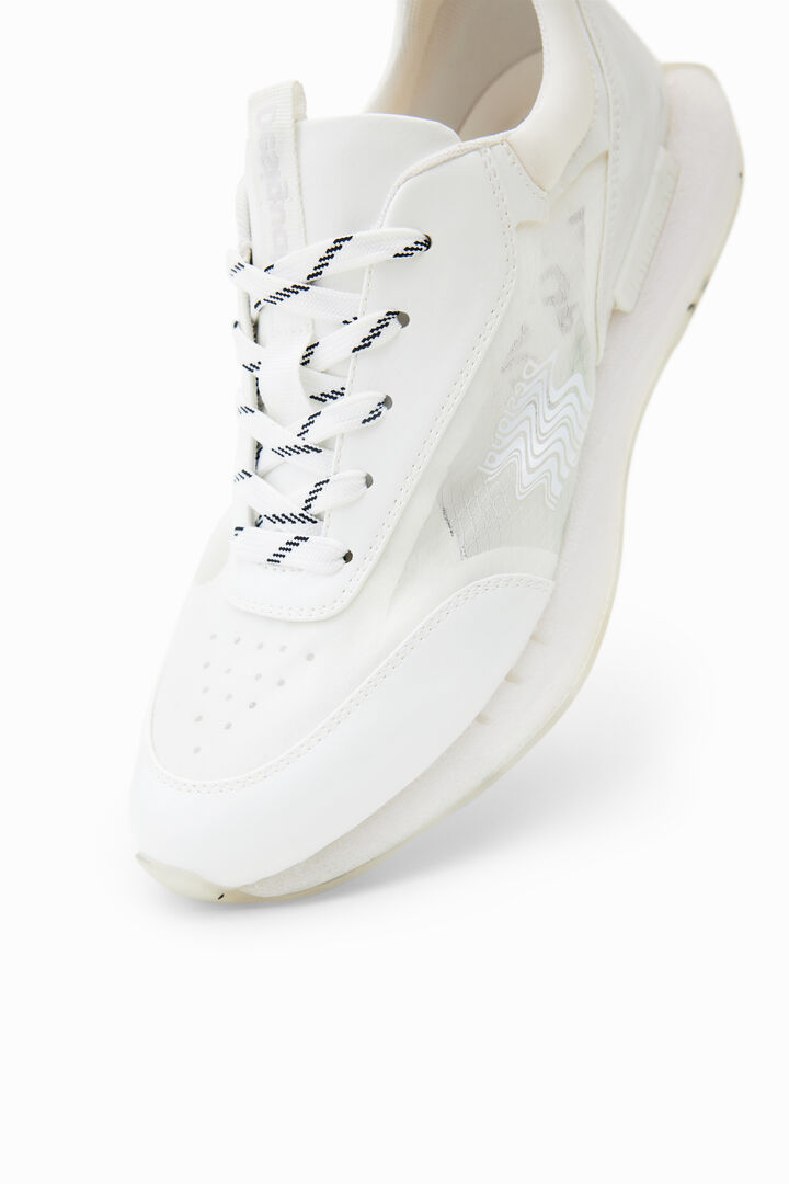 Transparency running sneakers | Desigual