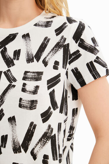 Samarreta lletres arty | Desigual