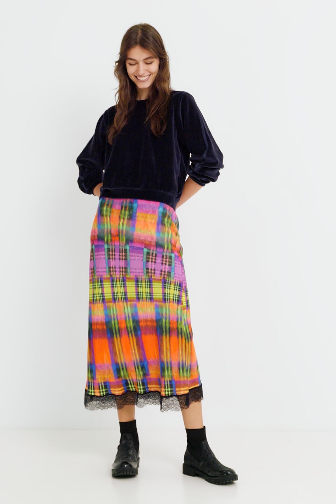 Jupe desigual soldes top