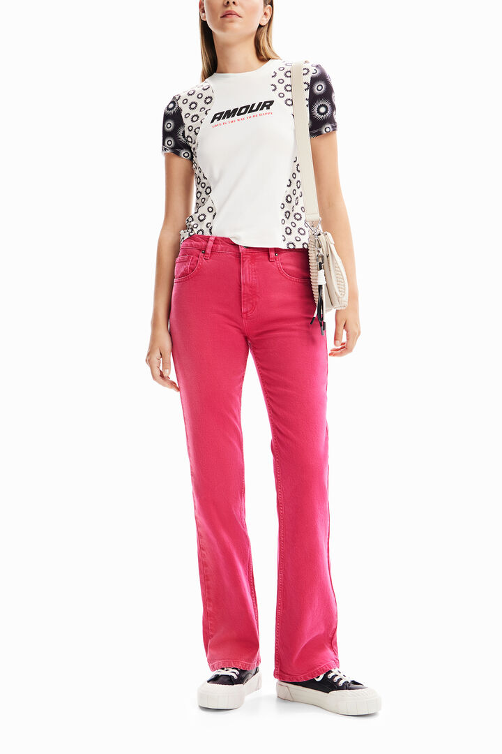 Camiseta patch geométrico | Desigual