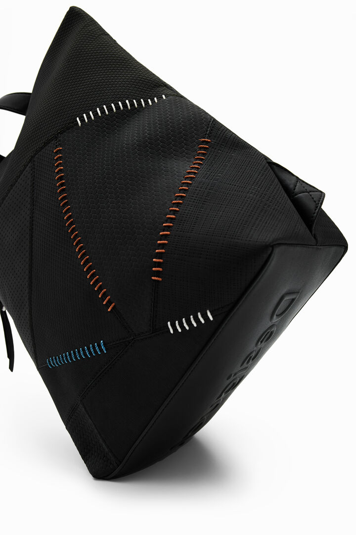 Multi-position patchwork backpack | Desigual