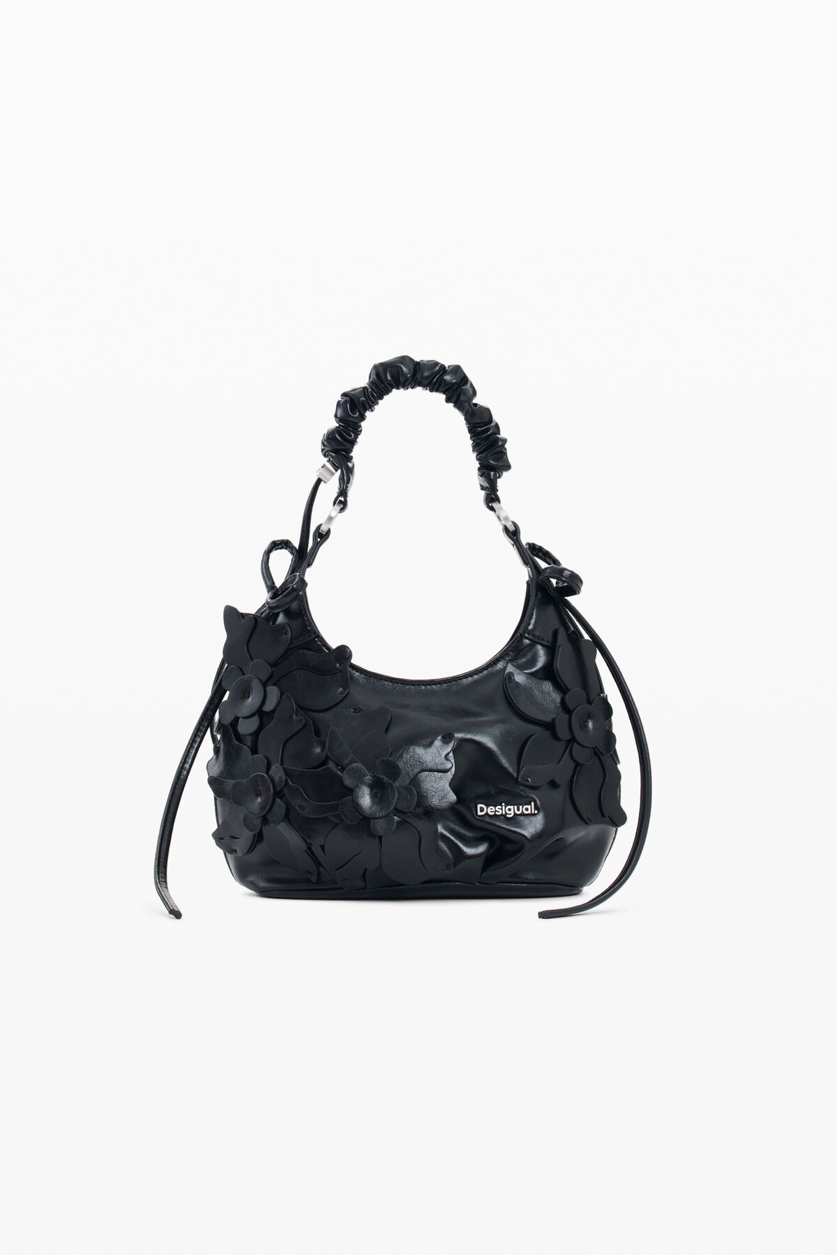 小さなレザー風バッグ 黒 レディースアクセサリーの I Desigual.com