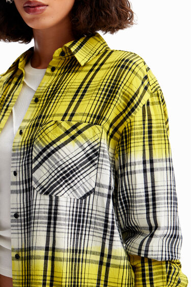 Camisa quadres degradat | Desigual