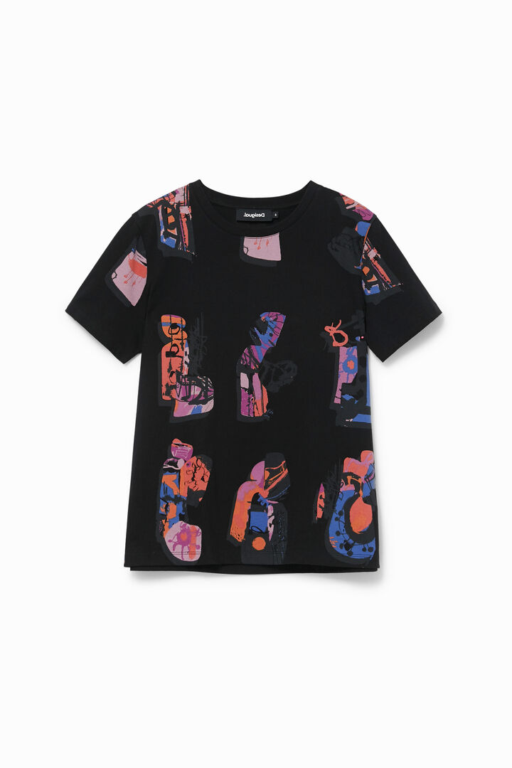 T-shirt folgada 100% algodão | Desigual