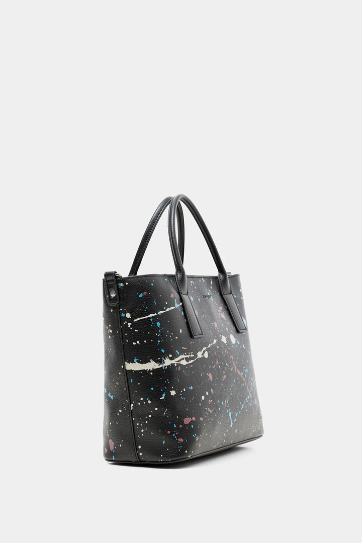 Bolso de mano manchas colores | Desigual