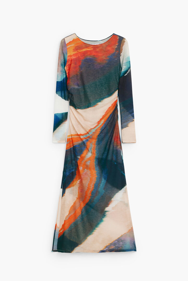 Robe longue à volants | Desigual