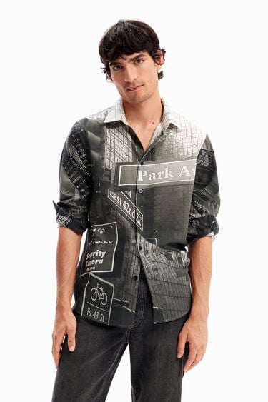 Poplin NYC shirt | Desigual