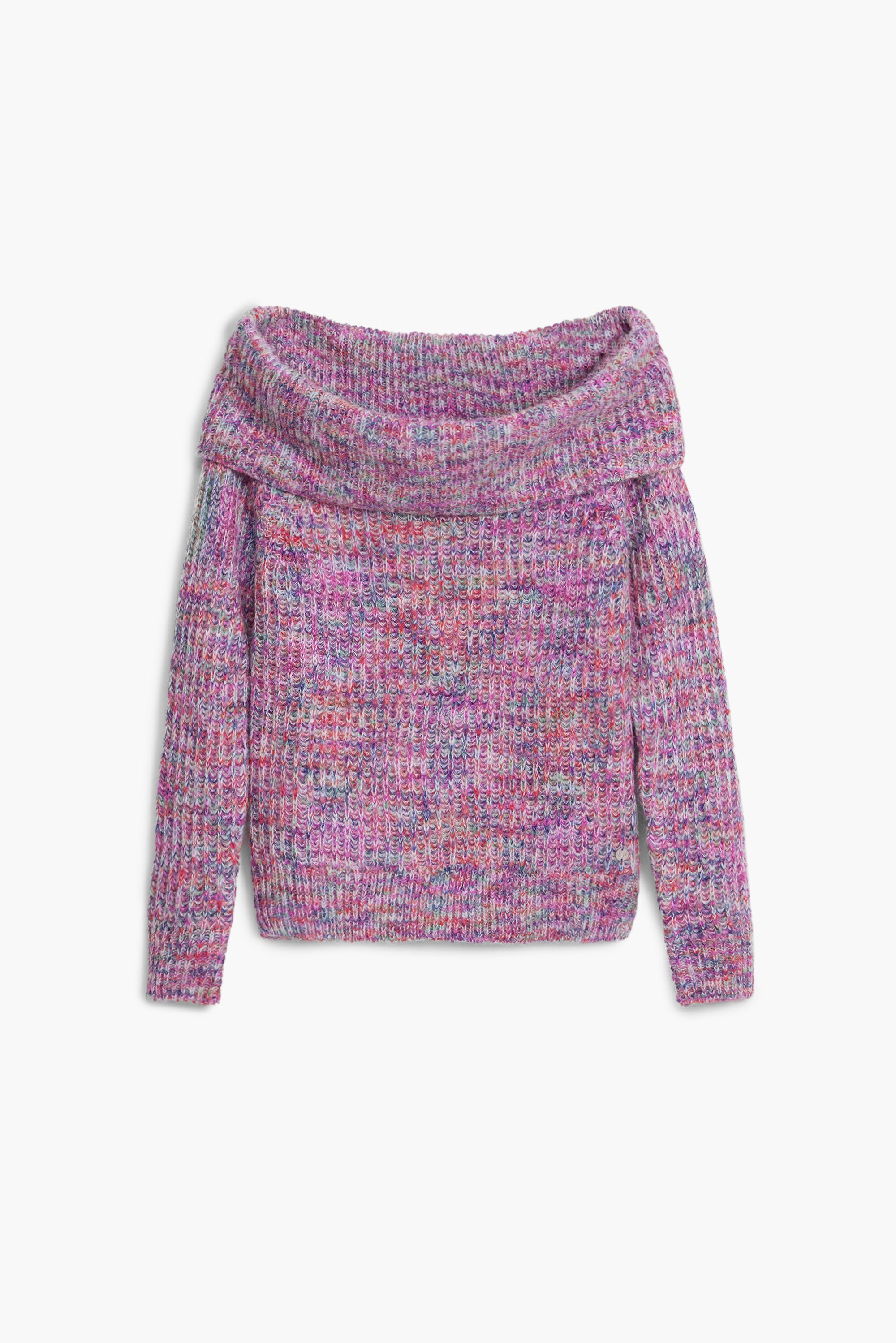 Desigual Bardot neckline sweater