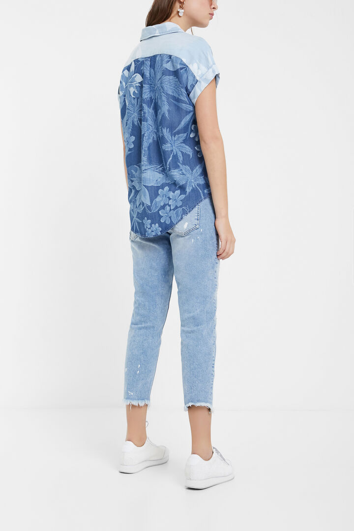 Camiseta caída hawaiana | Desigual
