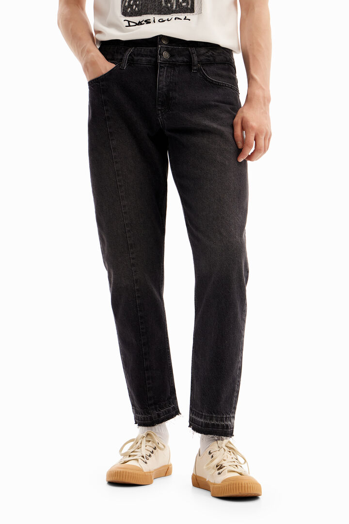 Vaqueros Carrot cintura doble | Desigual