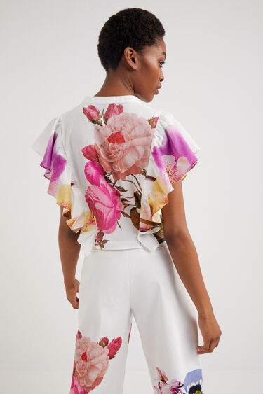 M. Christian Lacroix floral blouse | Desigual