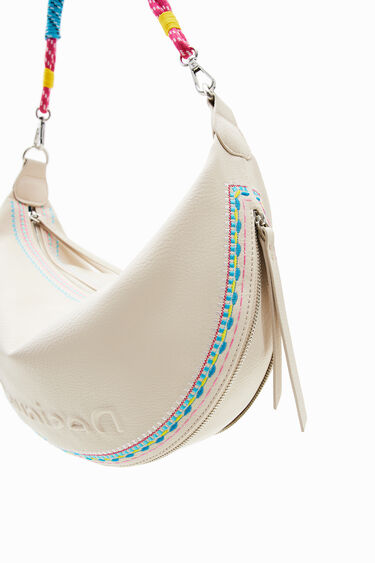 Midsize embroidered bag | Desigual