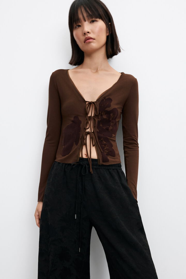 pantalon ballon en lyocell
