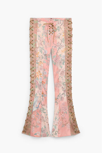 pantal&oacute;n flare estampado | Desigual