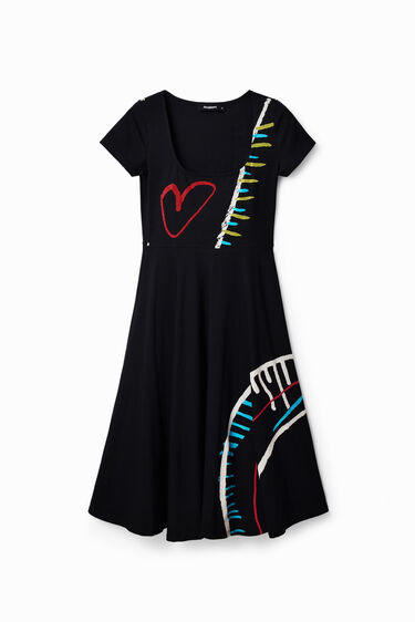 Abito svasato maglia arty | Desigual