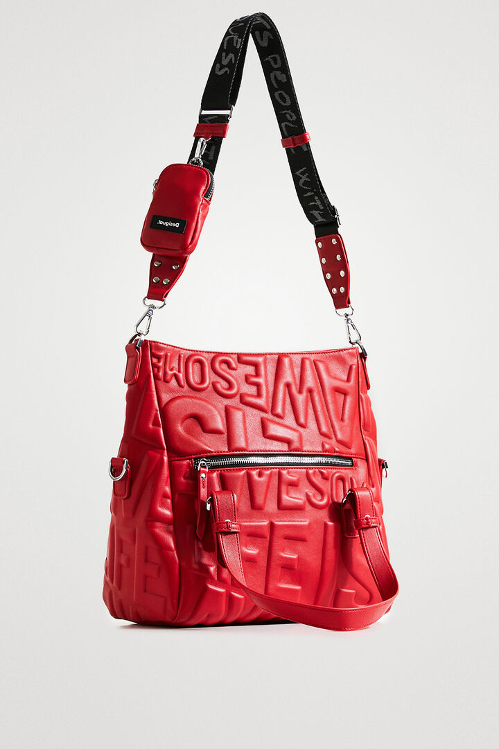 "Life is awesome" bag | Desigual