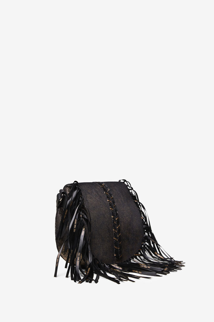 Sac demi-lune franges | Desigual