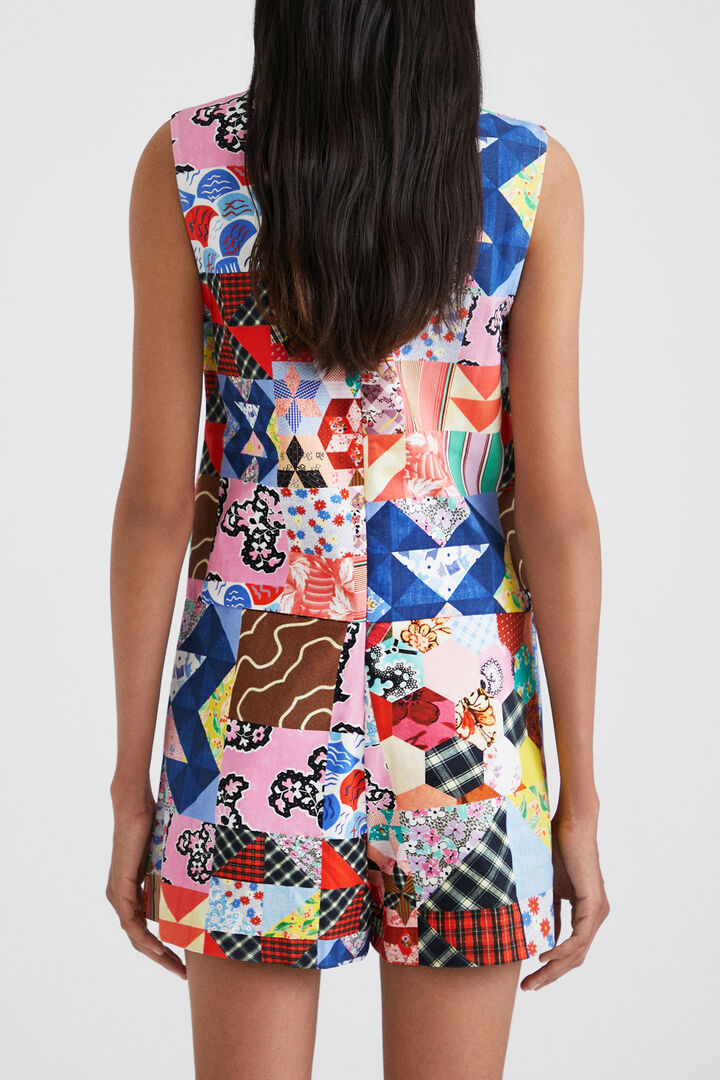 Overgooier met patchwork Johnson Hartig | Desigual