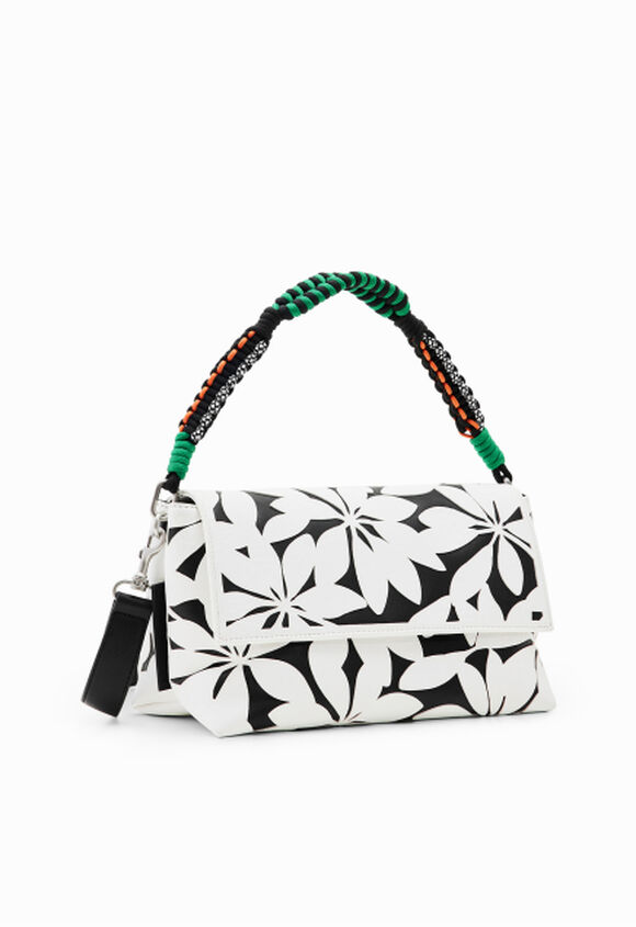 Bandolera mediana flores