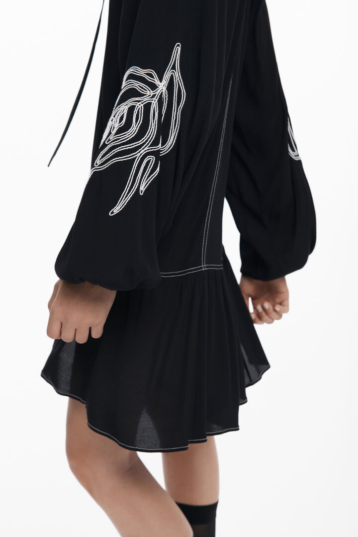 Boho-jurk met borduursels | Desigual