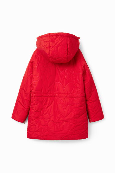 Padded heart coat | Desigual