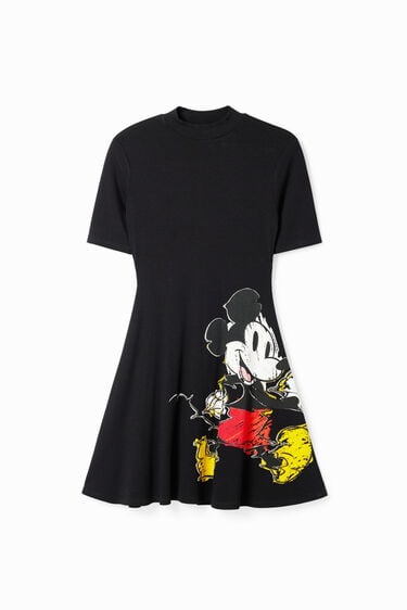 Krótka sukienka z Myszką Miki | Desigual