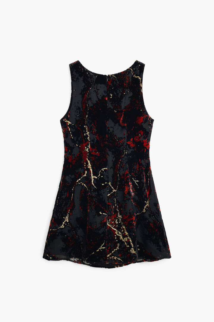 Devore strap dress | Desigual