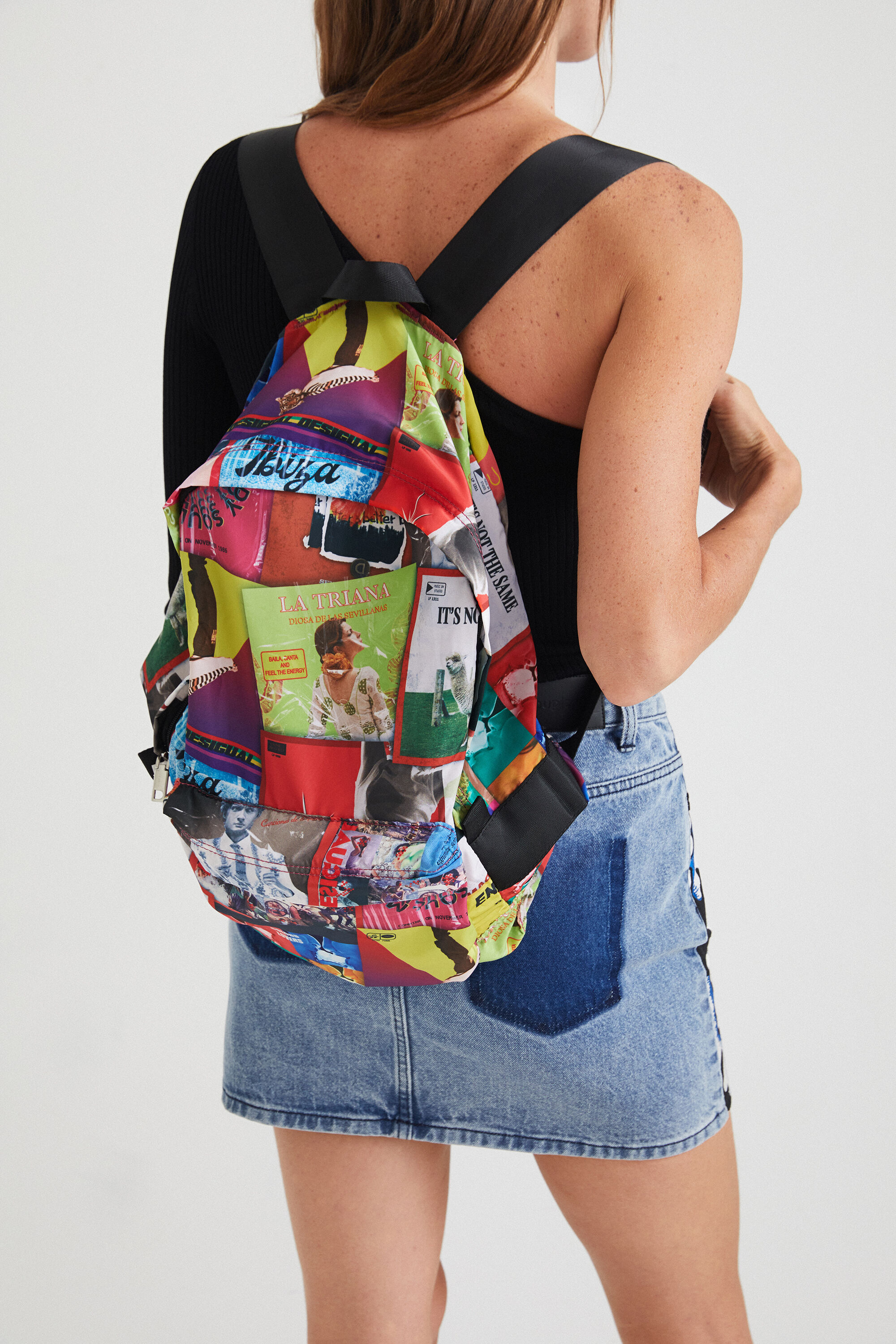 Desigual folded bag discount