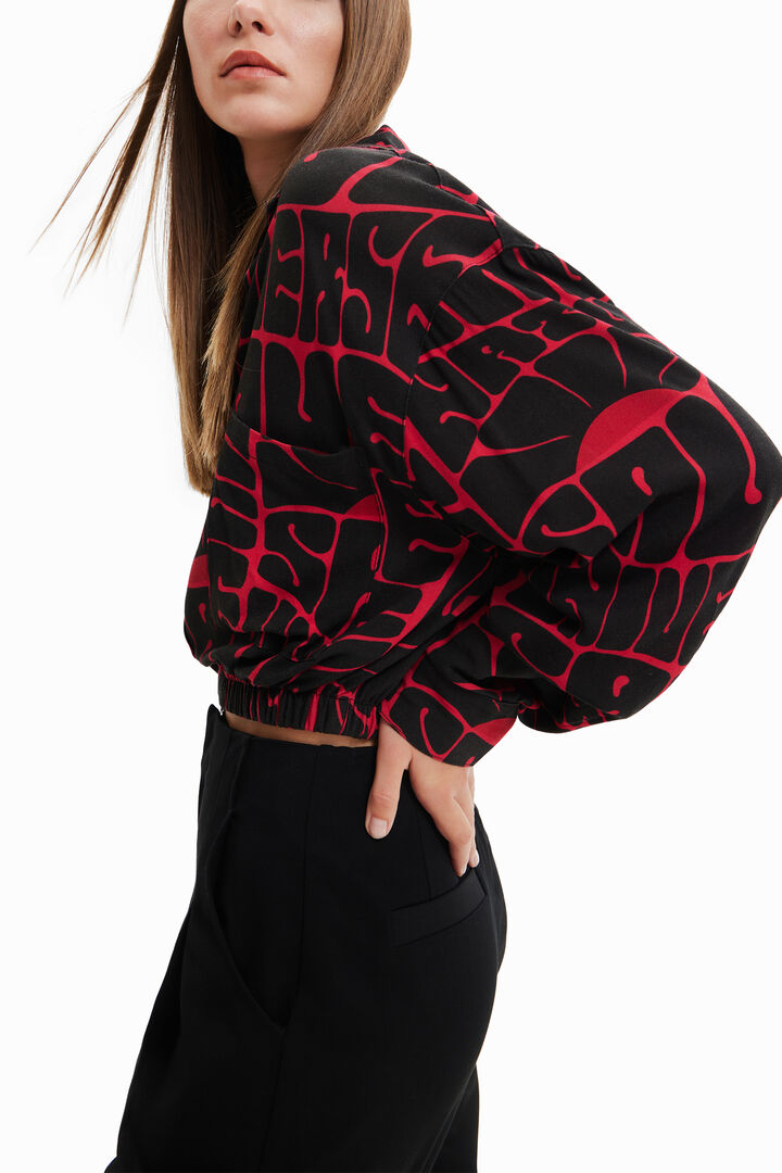 Save Nature cropped shirt | Desigual