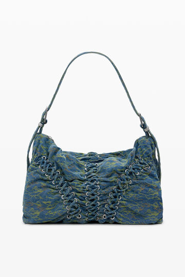 Bolso denim trenzado grande | Desigual