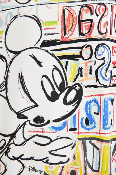 Disney Mickey egér kapucnis pulóver | Desigual
