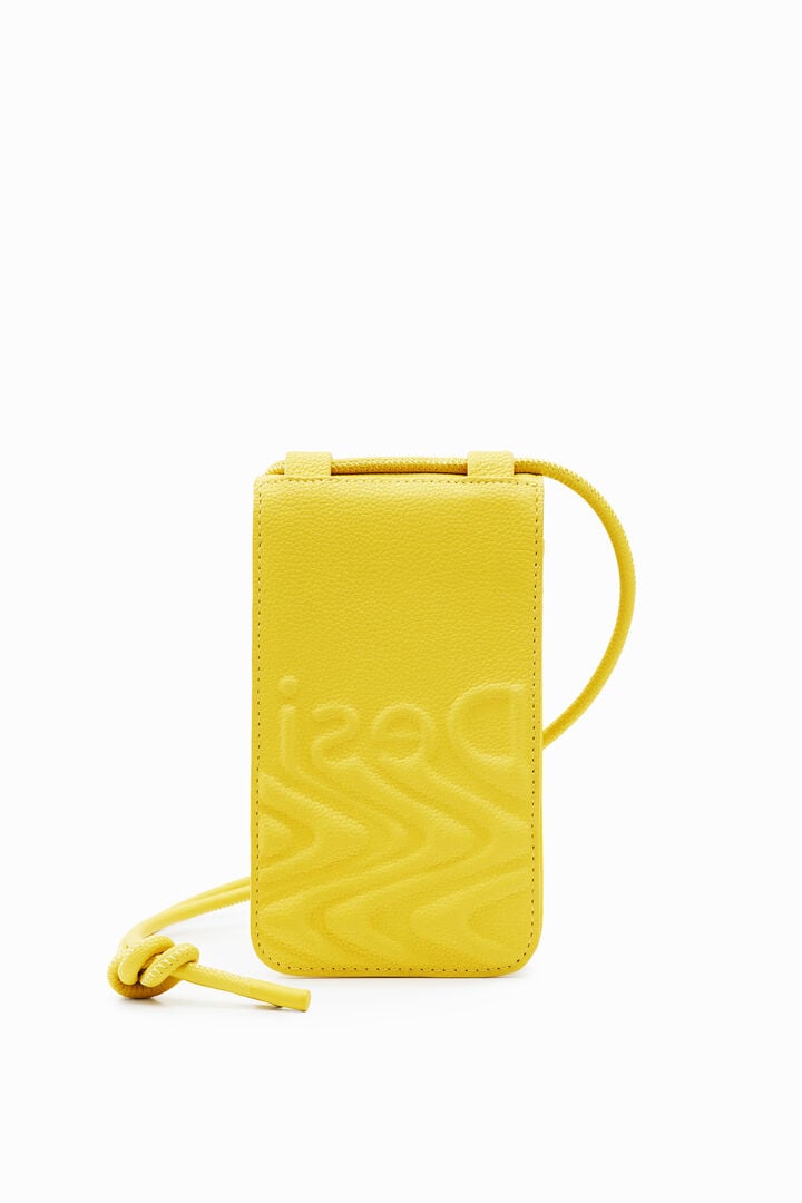 Portamovil logo relieve | Desigual