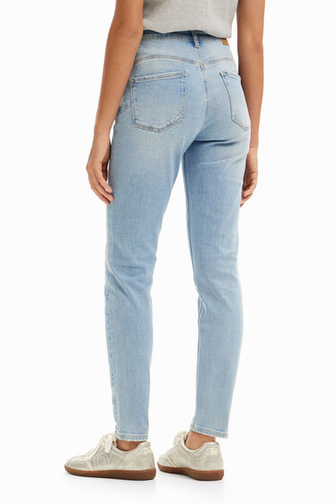 Ozke push-up jeans hlače | Desigual