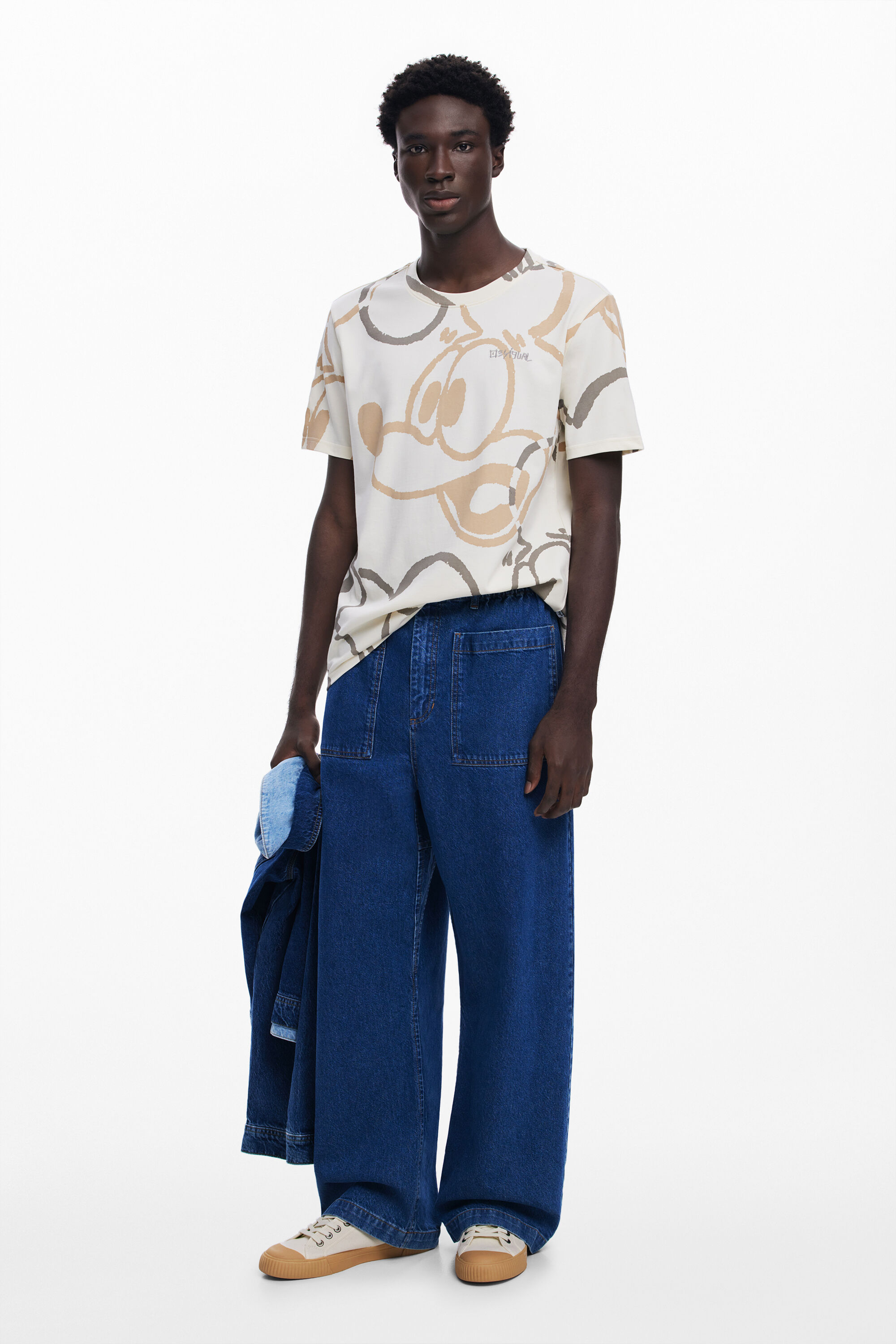 Camiseta mickey desigual clearance
