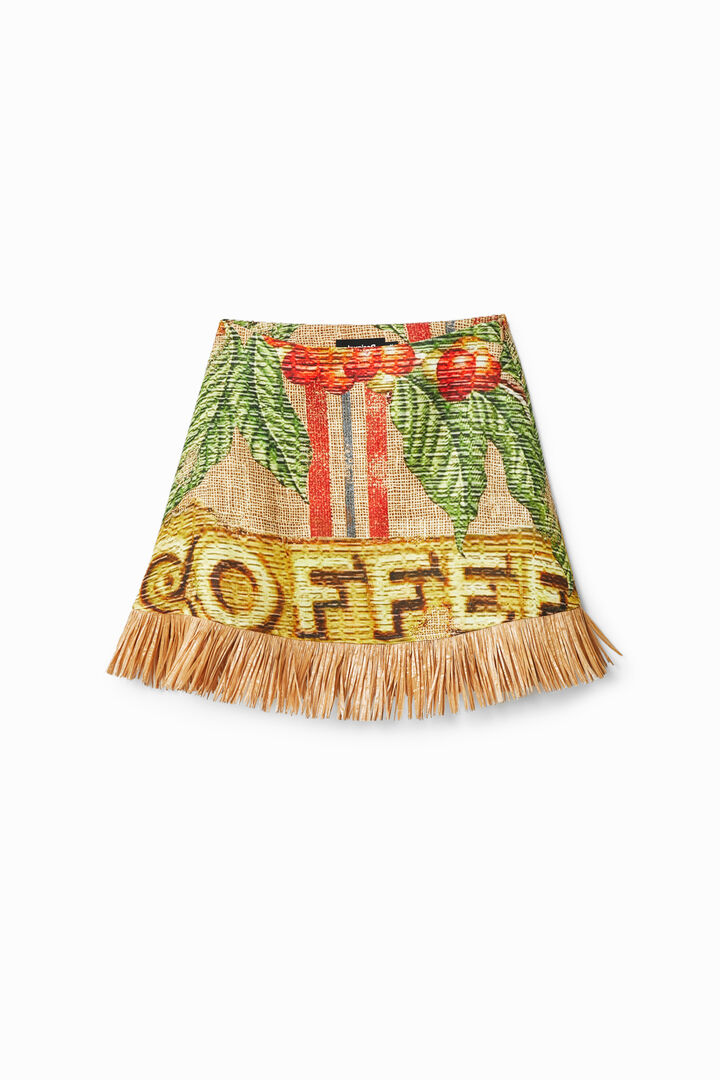 Stella Jean short skirt | Desigual
