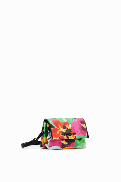 Mini floral crossbody bag
