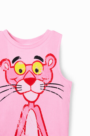 Ribbed Pink Panther T-shirt | Desigual