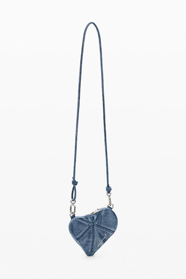 Mini heart denim wallet | Desigual