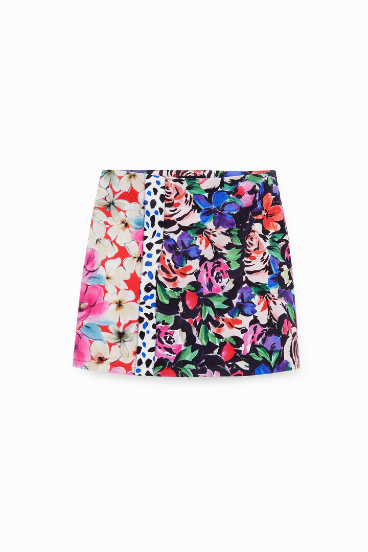 Floral miniskirt | Desigual