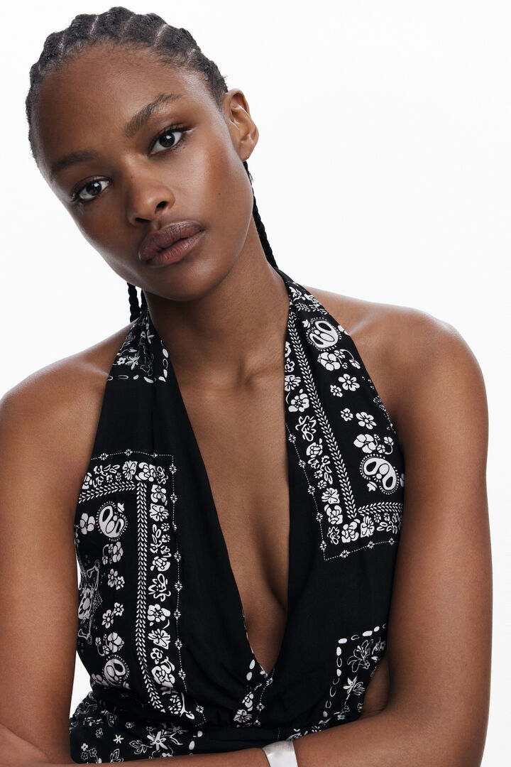 Vestido bandana nudo | Desigual