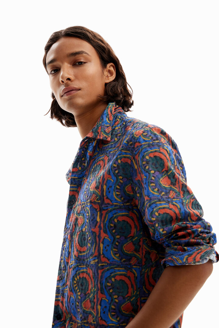 Camisa bordada arty | Desigual