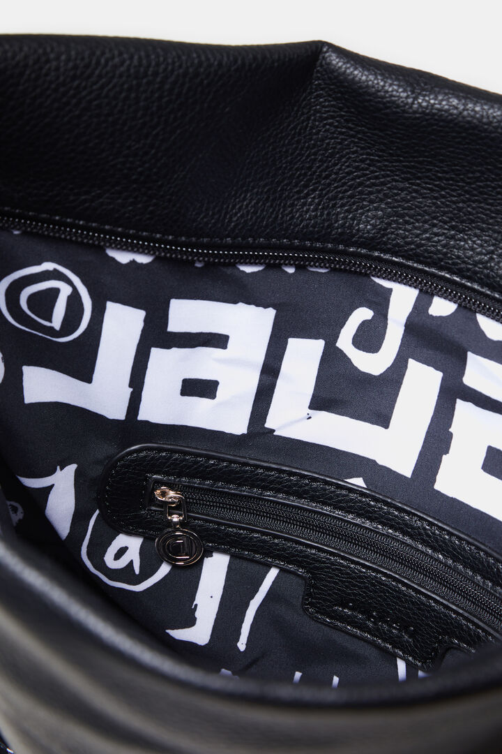 Bolso cuadrado bolsillos planos | Desigual
