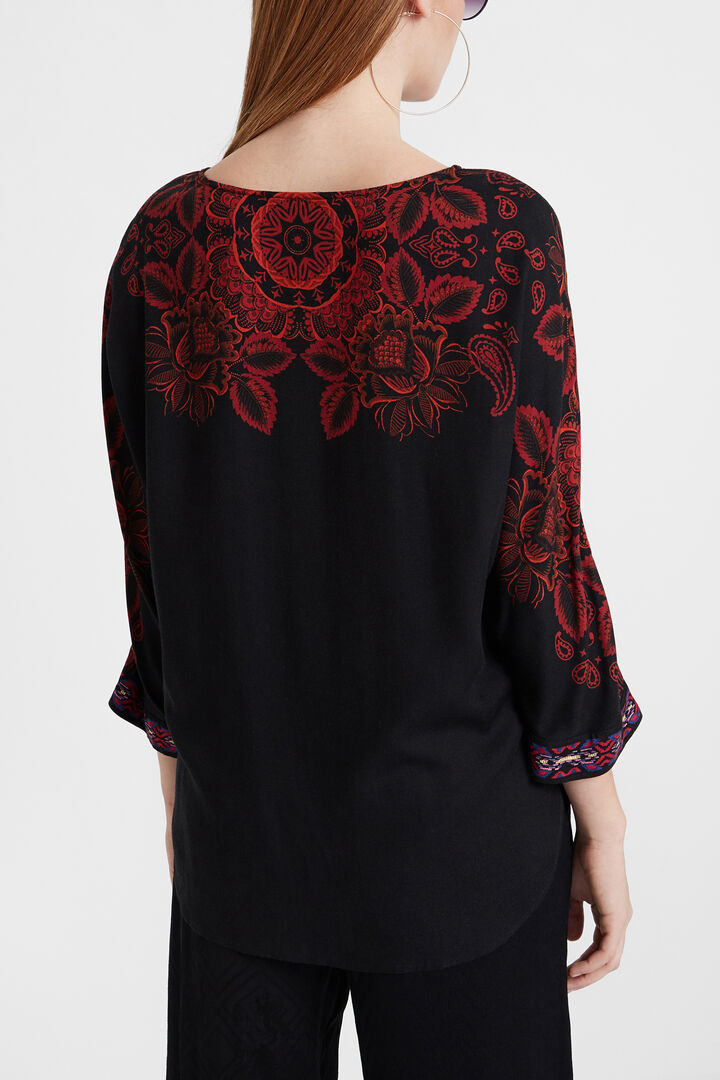 Květinová boho halenka | Desigual