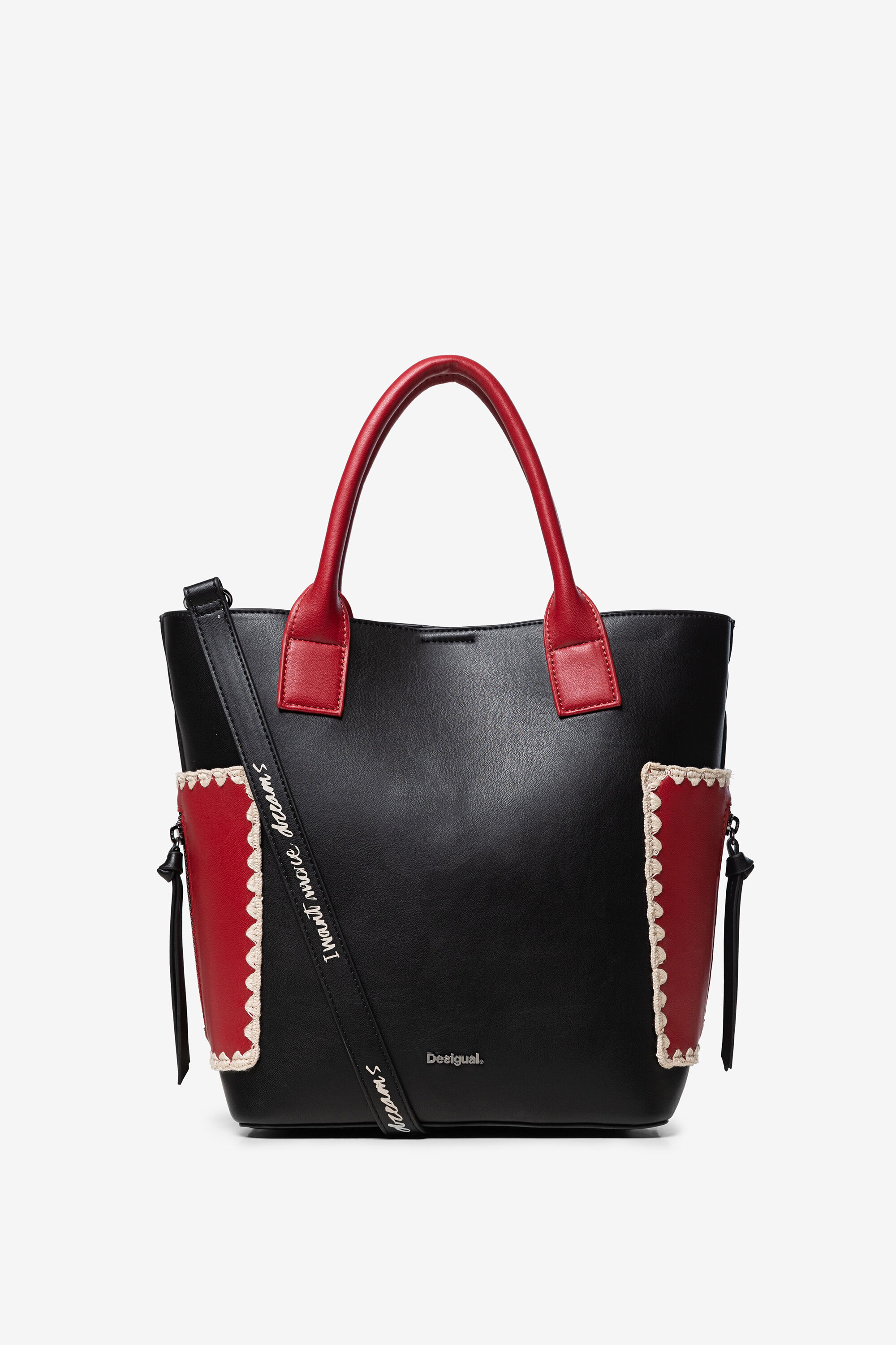 2 in 1 hand bag with cosmetic bag Desigual