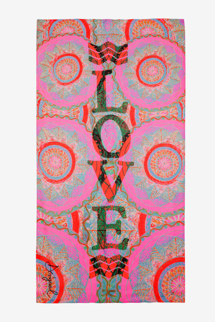 Rectangular Scarf Soft Mandala | Desigual