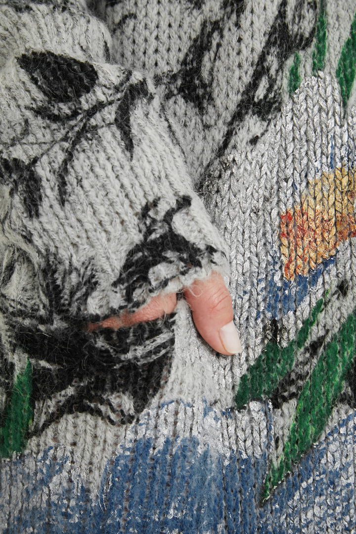 Oversize-Strickjacke | Desigual