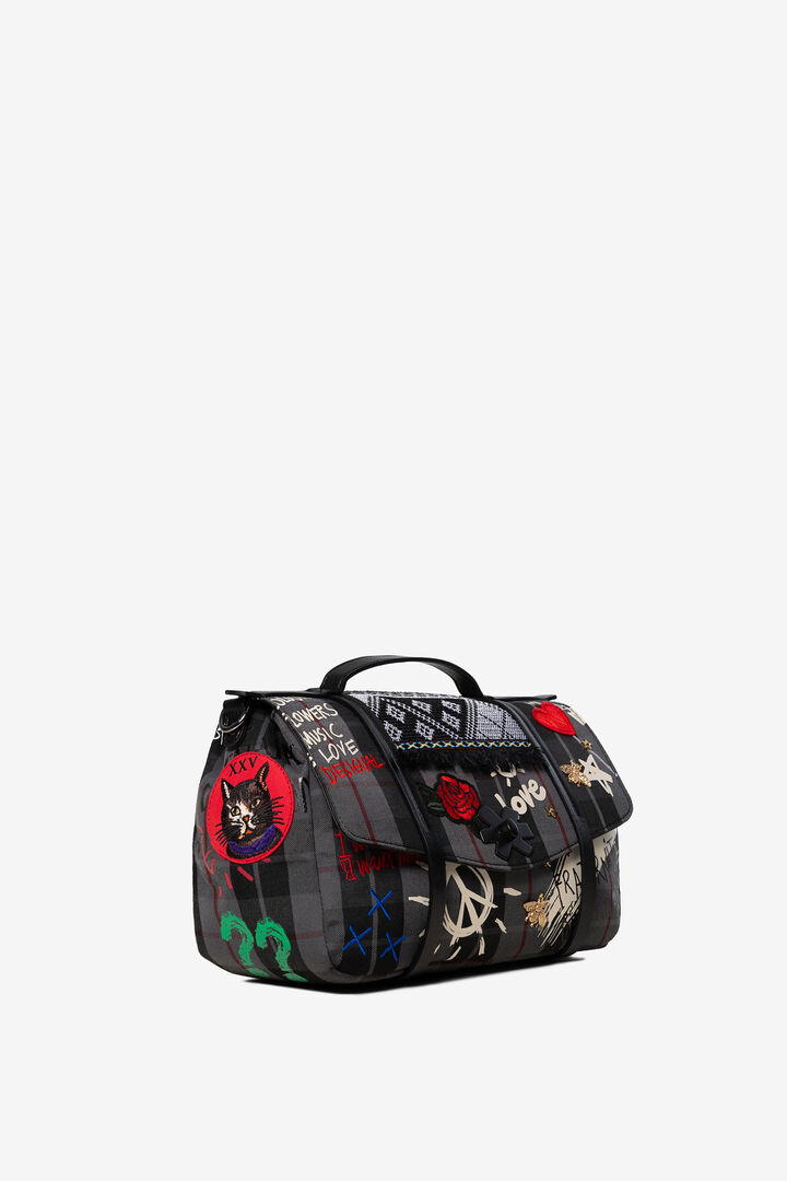 Sac rectangulaire tartan | Desigual