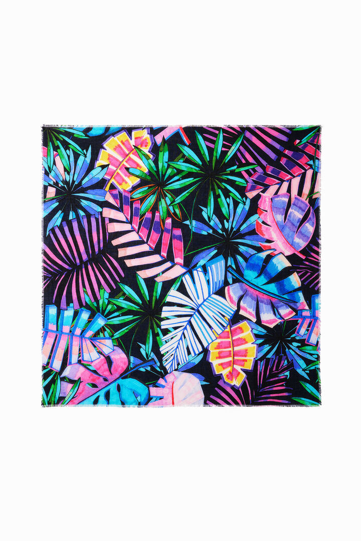 Mocador carré tropical | Desigual